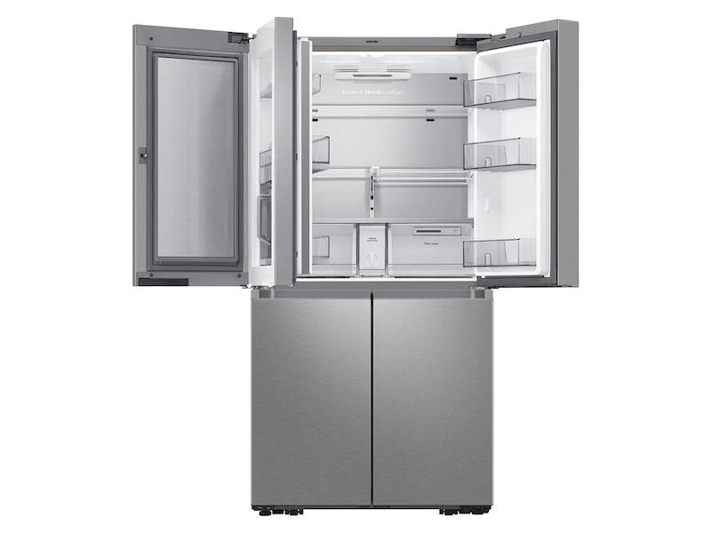Samsung 23 cu. ft. Smart Counter Depth 4-Door Flex™ Refrigerator with Beverage Center and Dual Ice Maker in Stainless Steel - Image 6