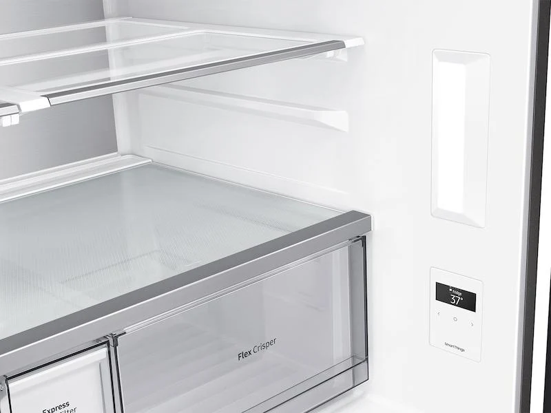 Samsung RF23A967512 Bespoke 4-Door Flex™ Refrigerator (23 cu. ft.) in White Glass - Image 11
