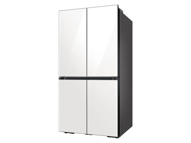 Bespoke Counter Depth 4-Door Flex™ Refrigerator (23 cu. ft.) in White Glass (2021) - Image 11