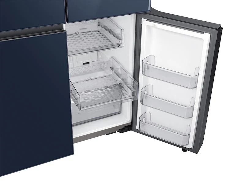 Samsung RF23A967541 Bespoke Counter Depth 4-Door Flex™ Refrigerator (23 cu. ft.) in Navy Glass - Image 10