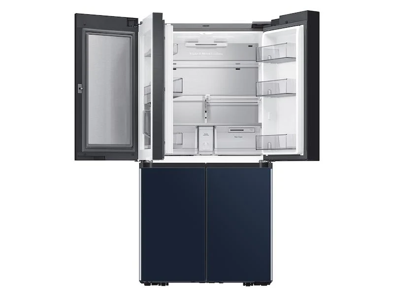 Samsung RF23A967541 Bespoke Counter Depth 4-Door Flex™ Refrigerator (23 cu. ft.) in Navy Glass - Image 5