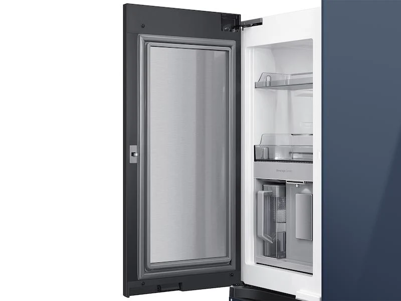 Samsung RF23A967541 Bespoke Counter Depth 4-Door Flex™ Refrigerator (23 cu. ft.) in Navy Glass - Image 6