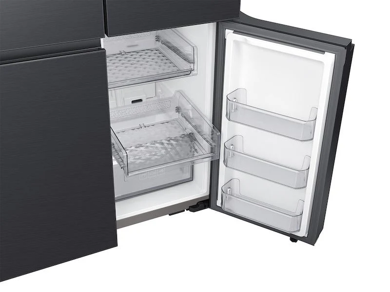 Samsung Bespoke Counter Depth 4-Door Flex™ Refrigerator (23 cu. ft.) in Matte Black Steel - Image 10