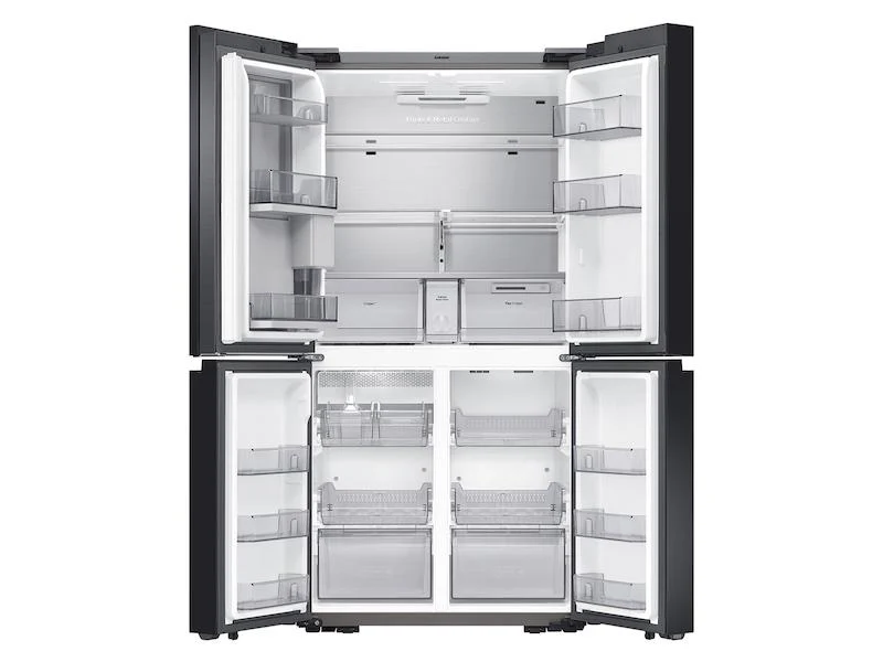 Samsung Bespoke Counter Depth 4-Door Flex™ Refrigerator (23 cu. ft.) in Matte Black Steel - Image 4