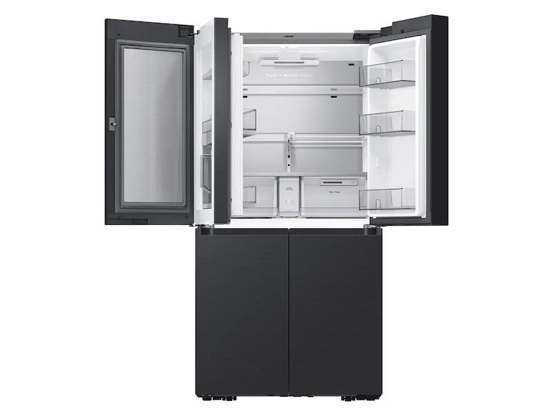 Samsung Bespoke Counter Depth 4-Door Flex™ Refrigerator (23 cu. ft.) in Matte Black Steel - Image 5