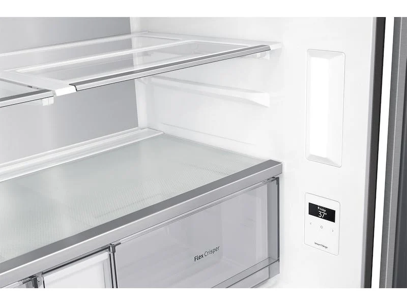 23 cu. ft. Smart Counter Depth 4-Door Flex™ refrigerator with Family Hub™ and Beverage Center in Stainless Steel - Image 11