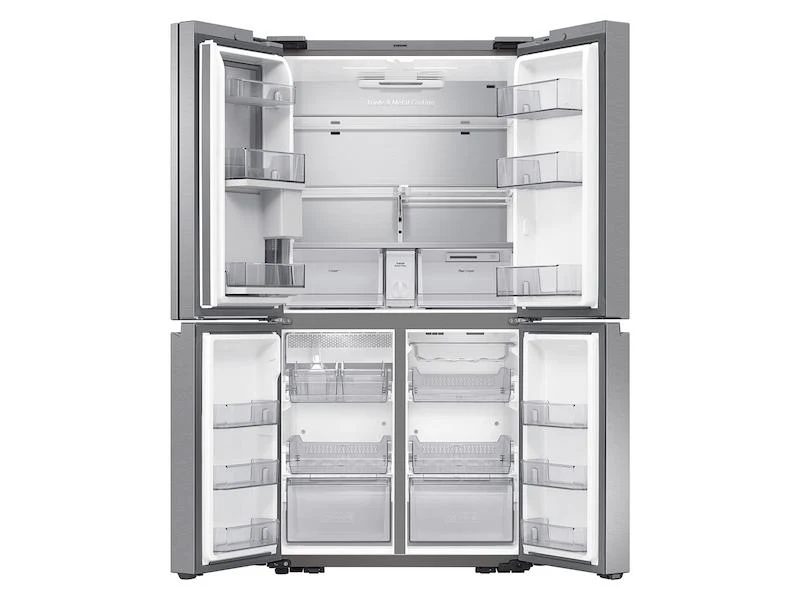 23 cu. ft. Smart Counter Depth 4-Door Flex™ refrigerator with Family Hub™ and Beverage Center in Stainless Steel - Image 4