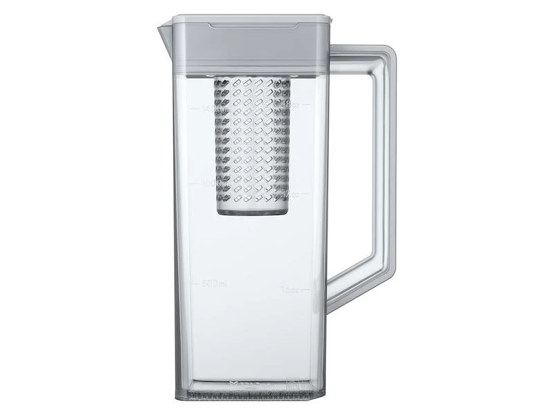 Samsung RF23BB820012AA Bespoke 4-Door French Door Refrigerator (23 cu. ft.) with AutoFill Water Pitcher in White Glass - Image 11