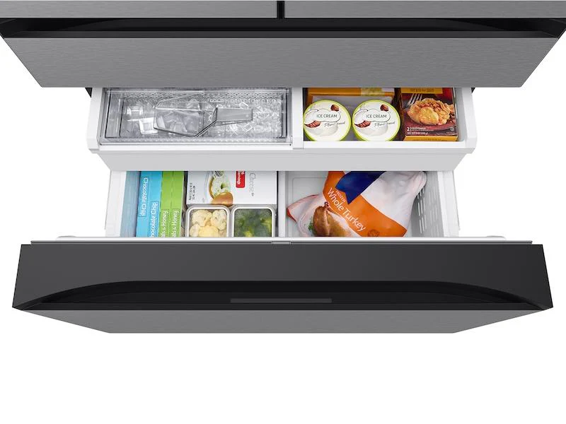 Samsung RF23BB8200QLAA Bespoke 4-Door French Door Refrigerator (23 cu. ft.) with AutoFill Water Pitcher in Stainless Steel - Image 9