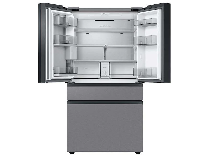 Samsung RF23BB8600QLAA Bespoke 4-Door French Door Refrigerator (23 cu. ft.) with Beverage Center™ in Stainless Steel - Image 4