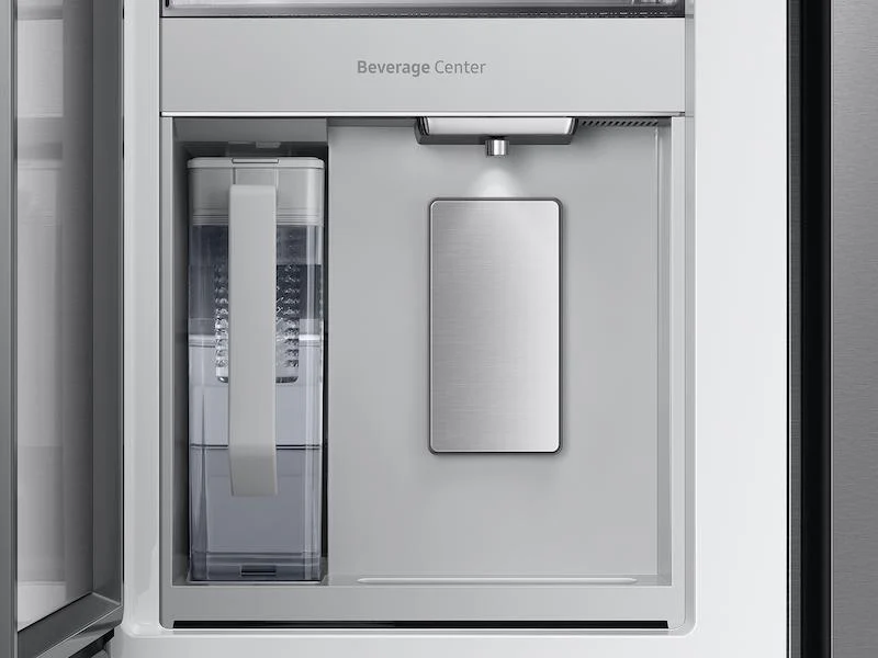 Samsung RF23BB8600QLAA Bespoke 4-Door French Door Refrigerator (23 cu. ft.) with Beverage Center™ in Stainless Steel - Image 7