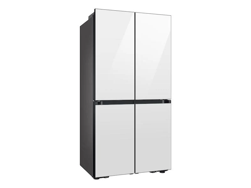 Samsung RF23DB960012 Bespoke Counter Depth 4-Door Flex™ Refrigerator (23 cu. ft.) with Beverage Center™ in White Glass - (with Customizable Door Panel Colors) - Image 6