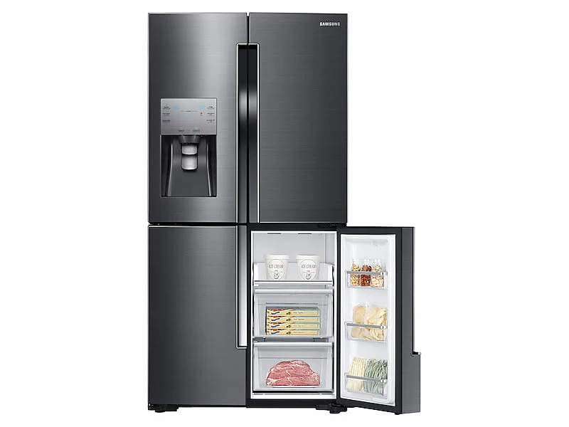 Samsung RF23J9011SG 23 cu. ft. Counter Depth 4-Door Flex™ Refrigerator with FlexZone™ in Black Stainless Steel - Image 9