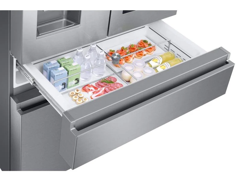 Samsung RF23M8570SR 22 cu. ft. Family Hub™ Counter Depth 4-Door French Door Refrigerator in Stainless Steel - Image 6