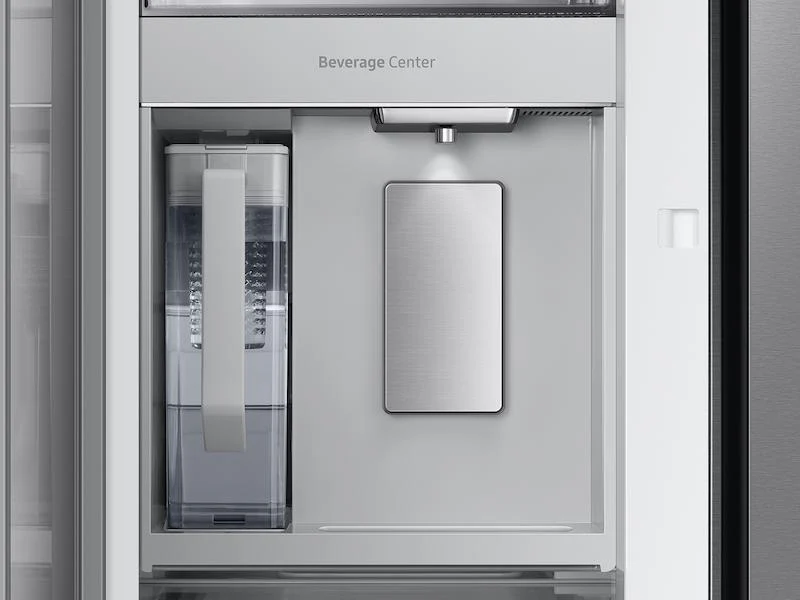 Samsung RF24BB6600QLAA Bespoke 3-Door French Door Refrigerator (24 cu. ft.) with Beverage Center™ in Stainless Steel - Image 8