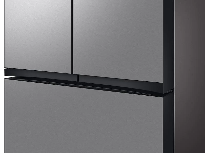 Samsung RF24BB6600QLAA Bespoke 3-Door French Door Refrigerator (24 cu. ft.) with Beverage Center™ in Stainless Steel - Image 9