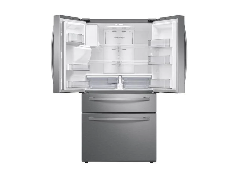 23 cu. ft. Counter Depth 4-Door French Door Refrigerator with FlexZone™ Drawer in Stainless Steel - Image 9