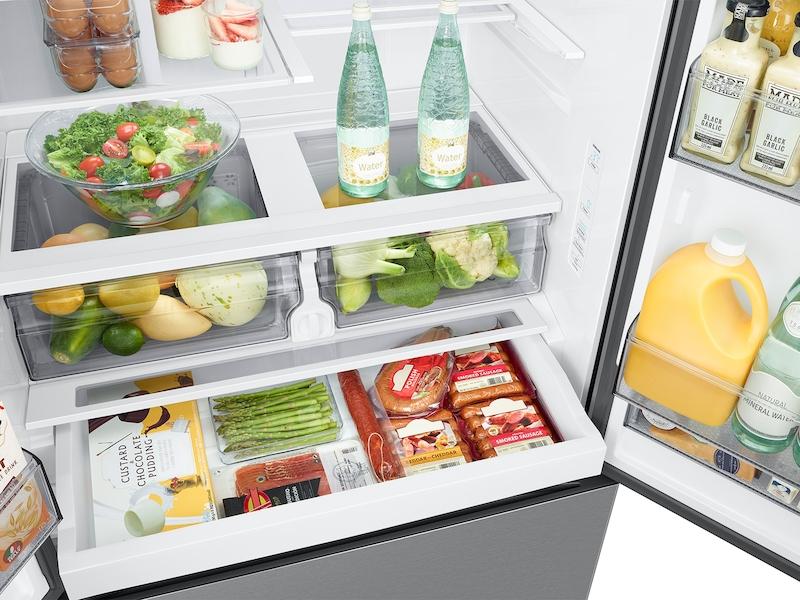 Samsung RF27CG5010S9AA 27 cu. ft. Counter Depth Mega Capacity 3-Door French Door Refrigerator with Dual Auto Ice Maker in a Stainless Look - Image 6