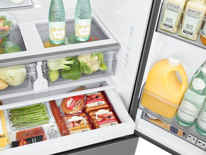 Samsung RF27CG5100SRAA 27 cu. ft. Mega Capacity Counter Depth 3-Door French Door Refrigerator with Dual Auto Ice Maker in Stainless Steel - Image 7