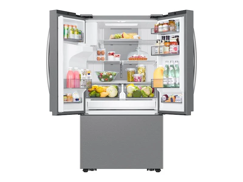 Samsung RF27CG5900SRAA 25 cu. ft. Mega Capacity Counter Depth 3-Door French Door Refrigerator with Family Hub™ in Stainless Steel - Image 7