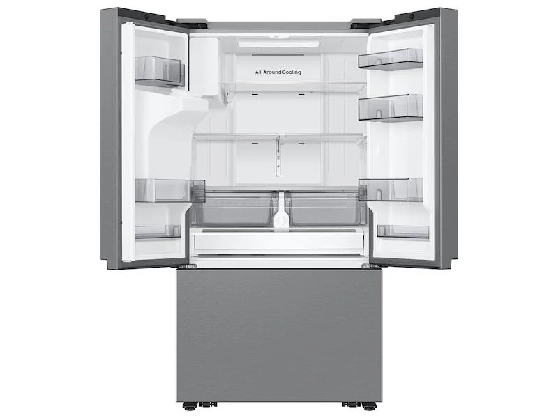 Samsung RF27CG5B10SR 26 cu. ft. Mega Capacity Counter Depth 3-Door French Door Refrigerator with External Water and Ice Dispenser in Stainless Steel - Image 3