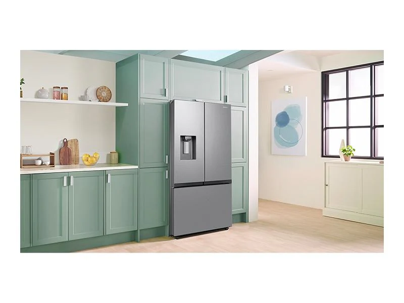 Samsung RF27CG5B10SR 26 cu. ft. Mega Capacity Counter Depth 3-Door French Door Refrigerator with External Water and Ice Dispenser in Stainless Steel - Image 8