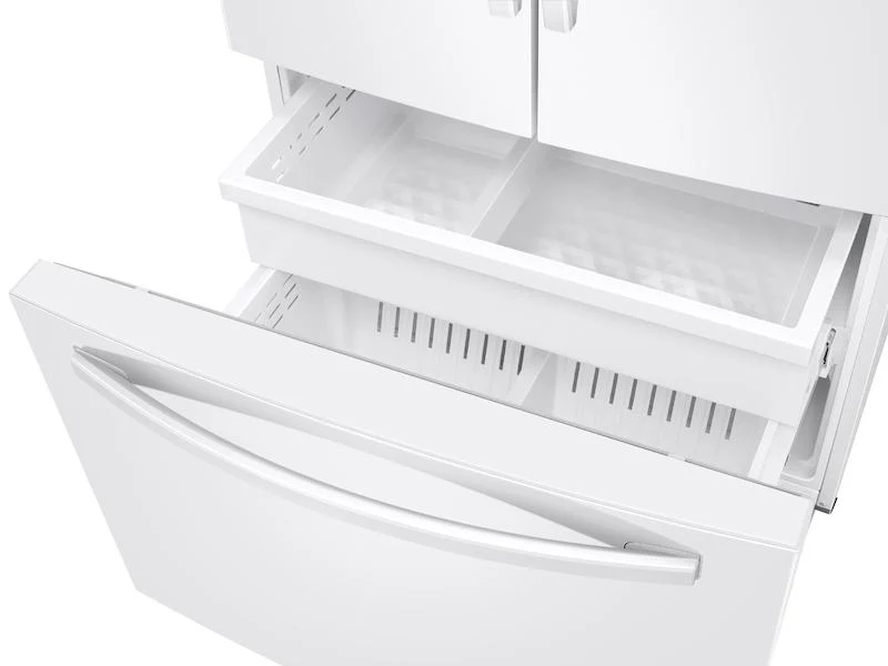 Samsung RF27T5201WW 27 cu. ft. Large Capacity 3-Door French Door Refrigerator with External Water & Ice Dispenser in White - Image 5