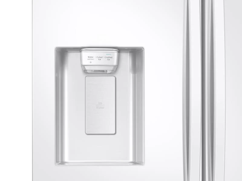 Samsung RF27T5201WW 27 cu. ft. Large Capacity 3-Door French Door Refrigerator with External Water & Ice Dispenser in White - Image 9