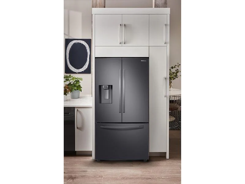 Samsung RF28R6201SG 28 cu. ft. 3-Door French Door, Full Depth Refrigerator with CoolSelect Pantry™ in Black Stainless Steel - Image 2