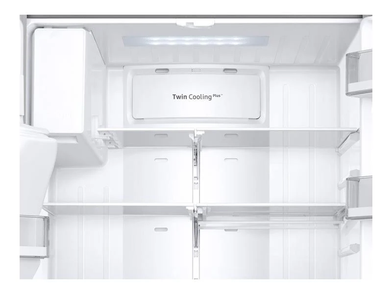 Samsung RF28R6201SG 28 cu. ft. 3-Door French Door, Full Depth Refrigerator with CoolSelect Pantry™ in Black Stainless Steel - Image 4