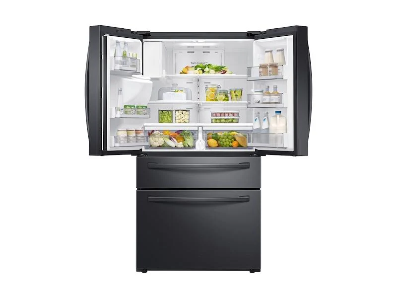 28 cu. ft. 4-Door French Door Refrigerator with FlexZone™ Drawer in Black Stainless Steel - Image 3