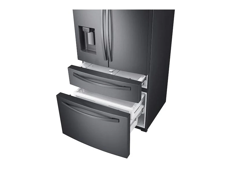 28 cu. ft. 4-Door French Door Refrigerator with FlexZone™ Drawer in Black Stainless Steel - Image 4