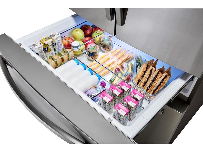 Samsung RF28R7201SR 28 cu. ft. 4-Door French Door Refrigerator in Fingerprint Resistant Stainless Steel - Image 5