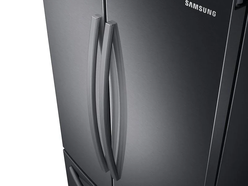 Samsung RF28T5101SG 28 cu. ft. Large Capacity 3-Door French Door Refrigerator with Internal Water Dispenser in Black Stainless Steel - Image 8
