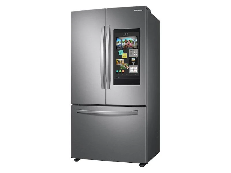 28 cu. ft. 3-Door French Door Refrigerator with Family Hub™ in Stainless Steel - Image 3