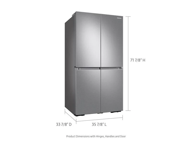 Samsung 29 cu. ft. Smart 4-Door Flex™ Refrigerator with Beverage Center and Dual Ice Maker in Stainless Steel - Image 2