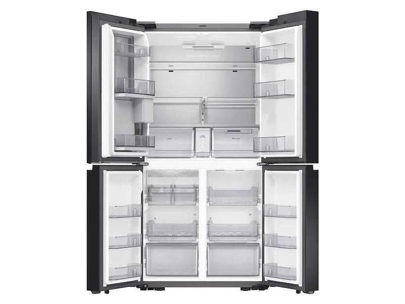 Bespoke 4-Door Flex™ Refrigerator (29 cu. ft.) in White Glass (2021) - Image 4