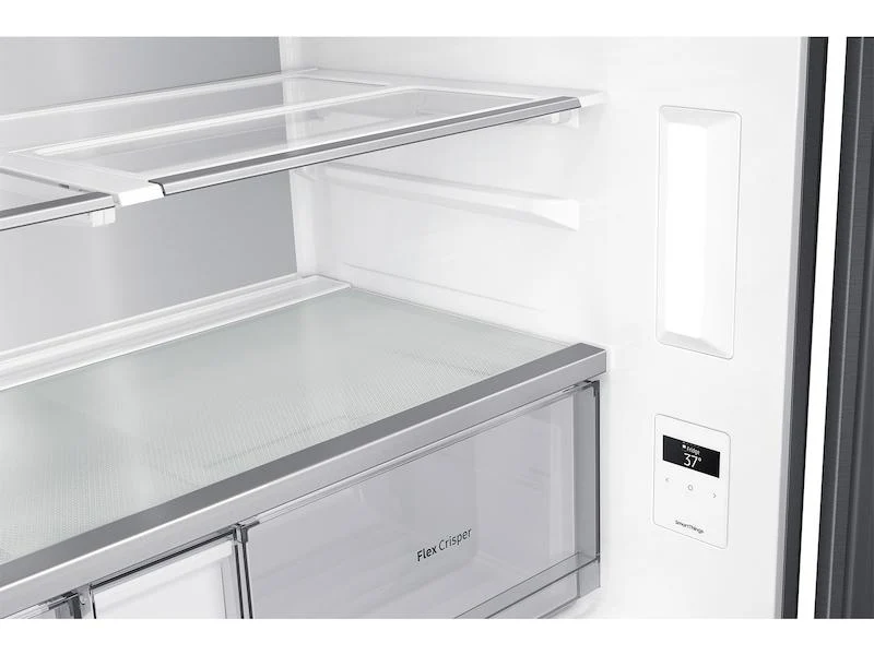Samsung 29 cu. ft. Smart 4-Door Flex™ Refrigerator with Family Hub™ and Beverage Center in Black Stainless Steel - Image 10