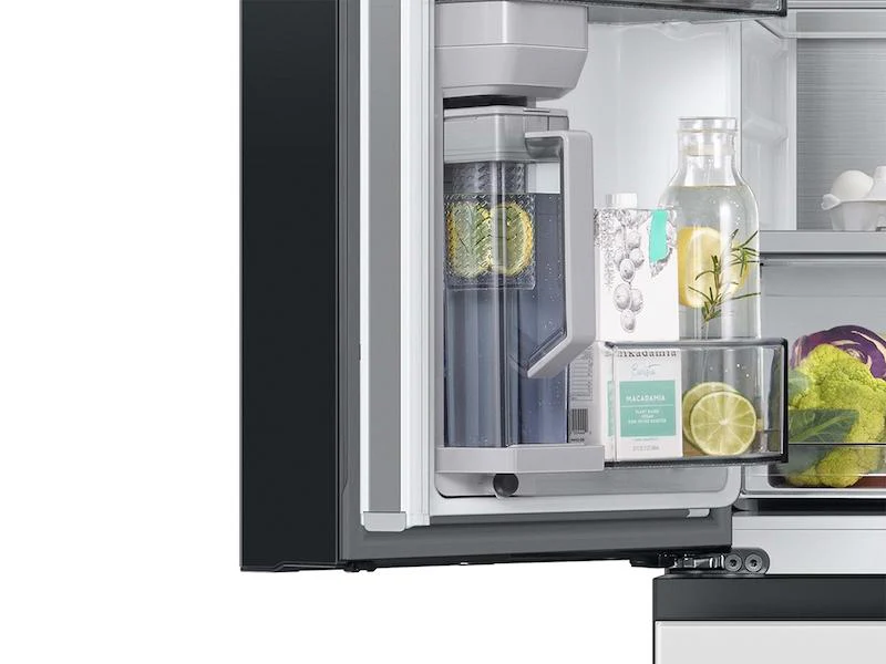 Samsung RF29BB820012AA Bespoke 4-Door French Door Refrigerator (29 cu. ft.) with AutoFill Water Pitcher in White Glass - Image 5