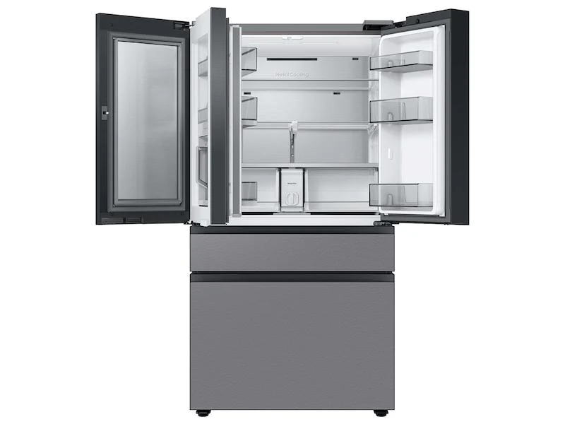 Samsung RF29BB8600QLAA Bespoke 4-Door French Door Refrigerator (29 cu. ft.) with Beverage Center™ in Stainless Steel - Image 5