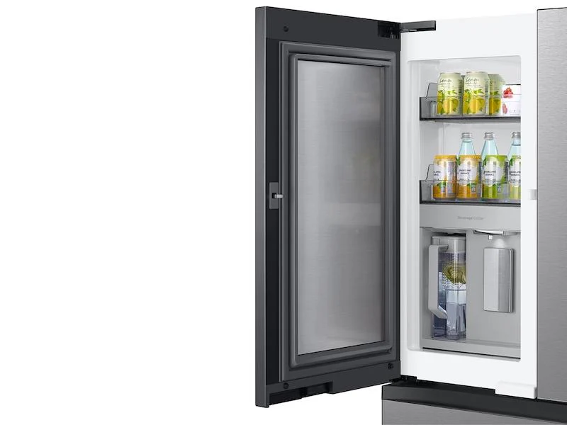 Samsung RF29BB8600QLAA Bespoke 4-Door French Door Refrigerator (29 cu. ft.) with Beverage Center™ in Stainless Steel - Image 9