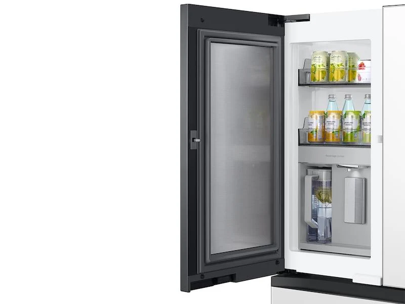 Samsung RF29BB890012AA Bespoke 4-Door French Door Refrigerator (29 cu. ft.) with Family Hub™ in White Glass - Image 10