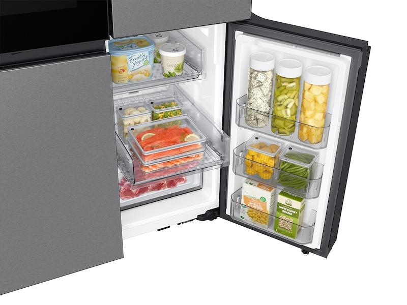 Samsung RF29DB9700QL Bespoke 4-Door Flex™ Refrigerator (29 cu. ft.) with Beverage Zone™ and Auto Open Door in Stainless Steel - Image 11
