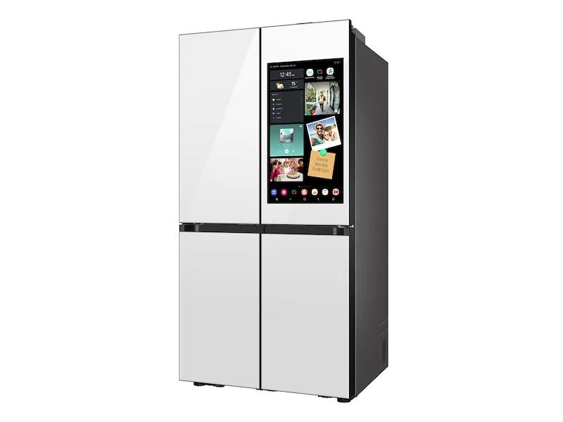 Samsung RF29DB990012 Bespoke 4-Door Flex™ Refrigerator (29 cu. ft.) with AI Family Hub+™ and AI Vision Inside™ in White Glass - Image 5