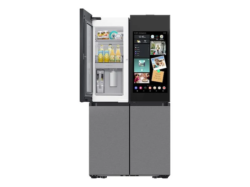 Samsung RF29DB9900QD Bespoke 4-Door Flex™ Refrigerator (29 cu. ft.) with AI Family Hub+™ and AI Vision Inside™ in Stainless Steel - Image 2