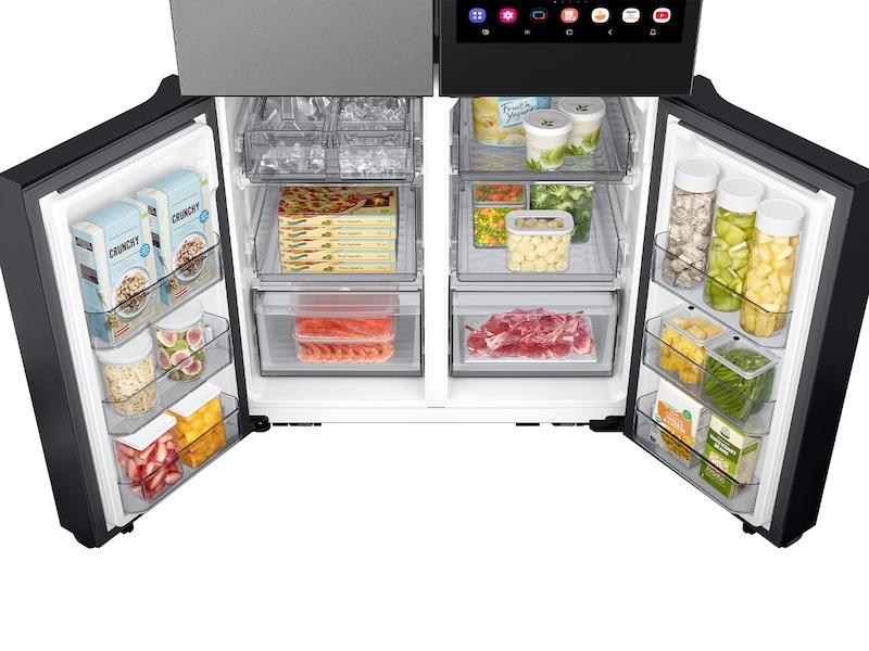 Samsung RF29DB9900QD Bespoke 4-Door Flex™ Refrigerator (29 cu. ft.) with AI Family Hub+™ and AI Vision Inside™ in Stainless Steel - Image 9