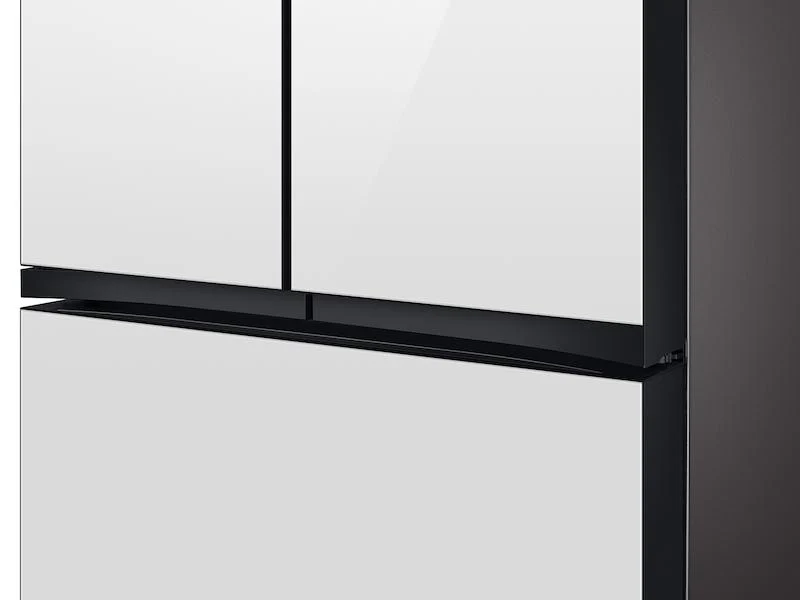 Samsung RF30BB660012AA Bespoke 3-Door French Door Refrigerator (30 cu. ft.) with Beverage Center™ in White Glass - Image 9