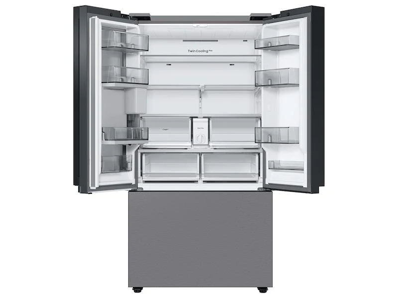 Samsung RF30BB6600QLAA Bespoke 3-Door French Door Refrigerator (30 cu. ft.) with Beverage Center™ in Stainless Steel - Image 6