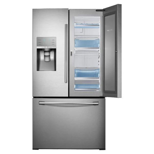 Samsung RF30HDEDTSR 36" Wide, 30 cu. ft. Capacity 3-Door French Door Food ShowCase Refrigerator with Dual Ice Maker (Stainless Steel) - Image 7