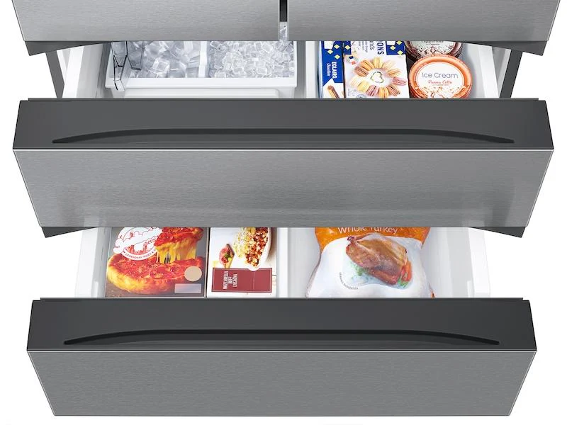Samsung RF31CG7200SR 31 cu. ft. Mega Capacity 4-Door French Door Refrigerator with Dual Auto Ice Maker in Stainless Steel - Image 9